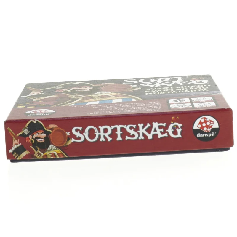 Brætspil, sortskæg (str. 17 x 14 cm)
