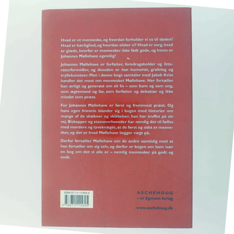 Møllehave : et liv har fem akter af Jakob Kvist (Bog)