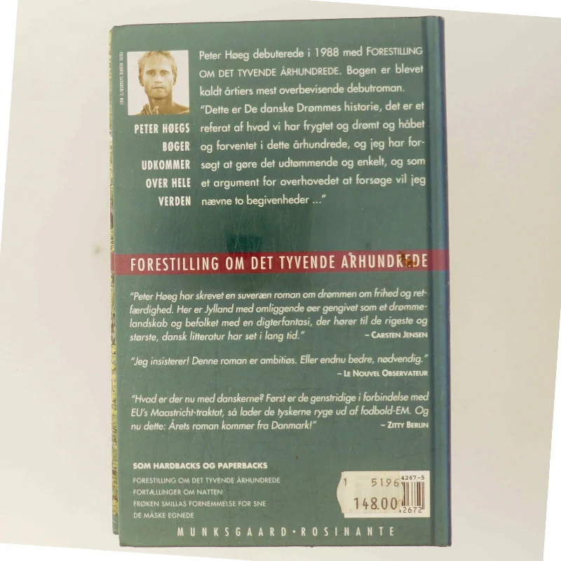 Forestilling om det tyvende århundrede af Peter Høeg (Bog)