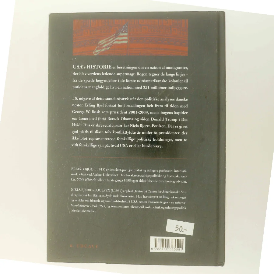 USA's historie af Erling Bjøl (Bog)