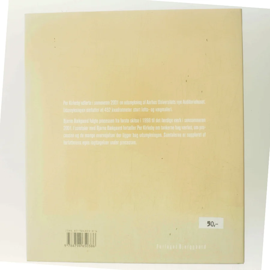 Stilladsarbejde : samtaler med Per Kirkeby af Bjarne Bækgaard (Bog)