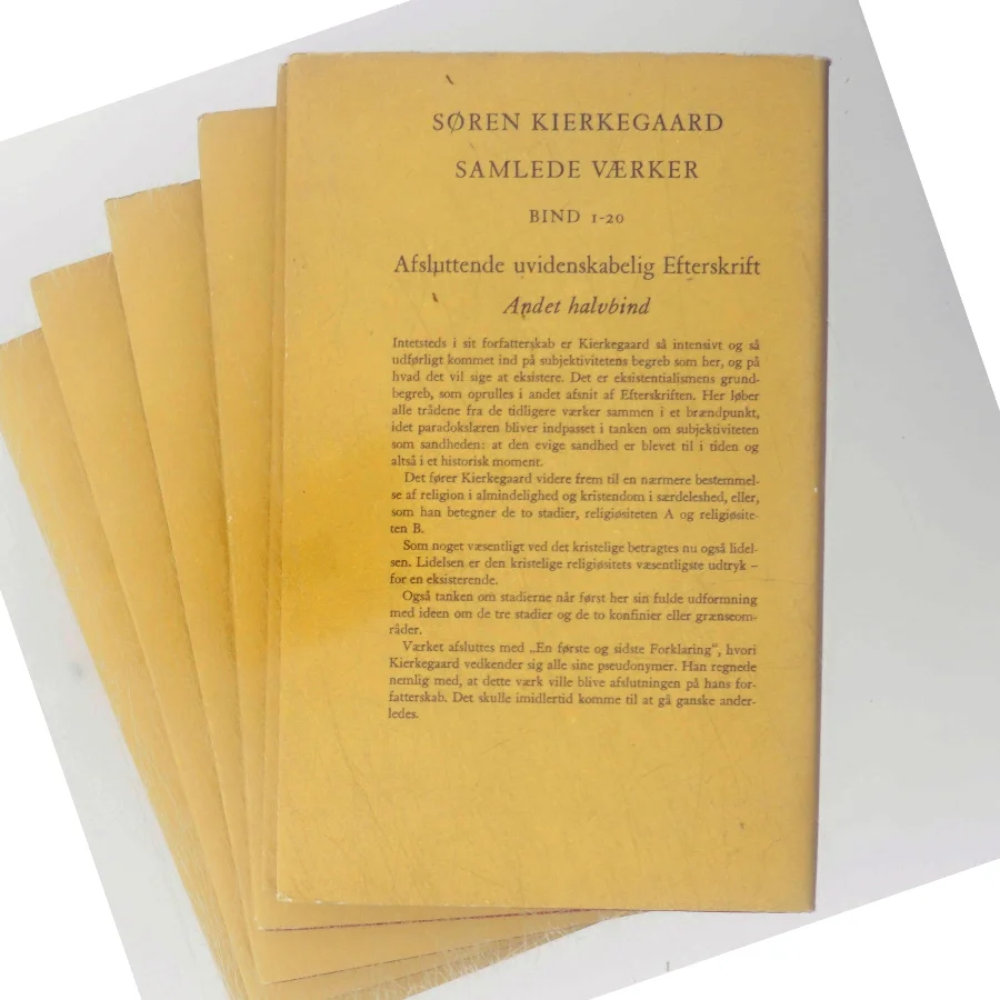 Samlede Værker af Søren Kierkegaard (Bog)