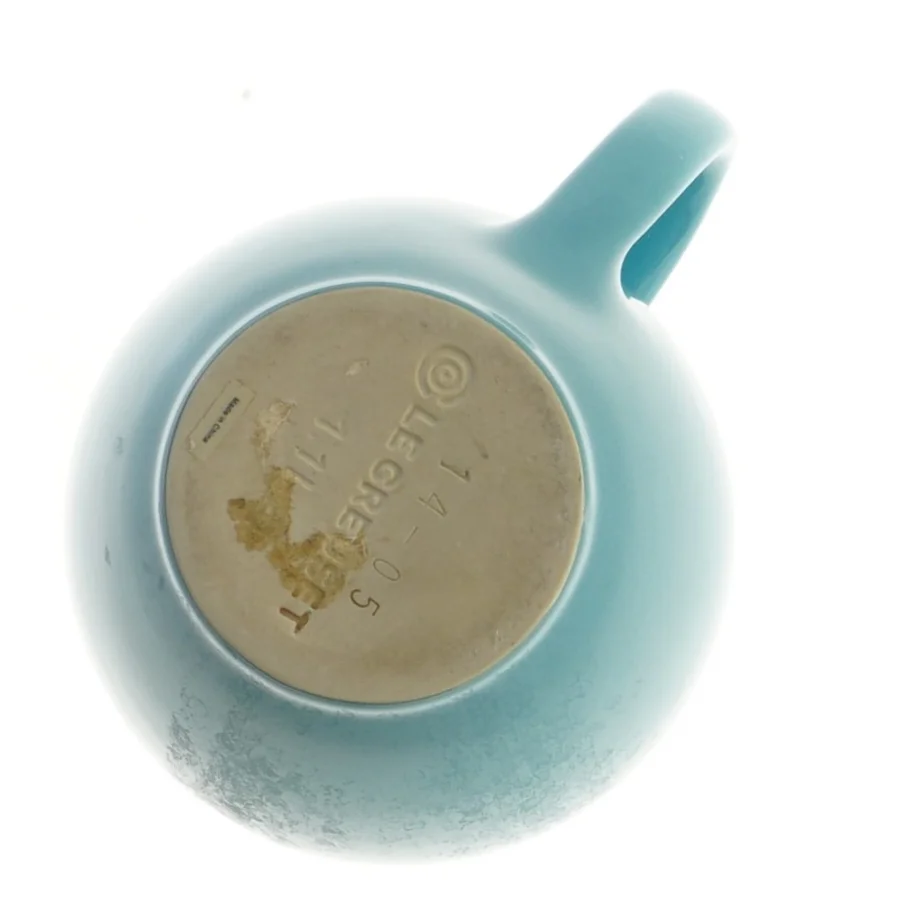 Turkis keramikkande fra Le Creuset (str. 18 cm)