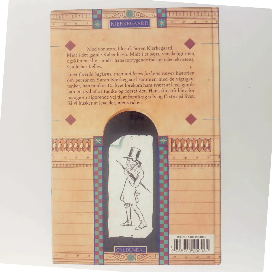 Livet forstås baglæns, men må leves forlæns : historien om Søren Kierkegaard af Peter Thielst (Bog)