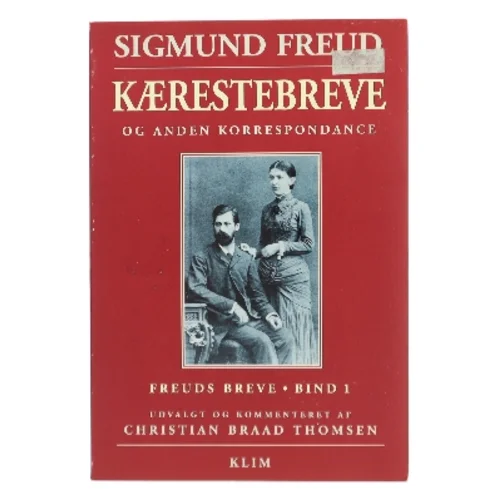 Kæreste breve og anden korrespondance af Sigmund Freud (Bog)