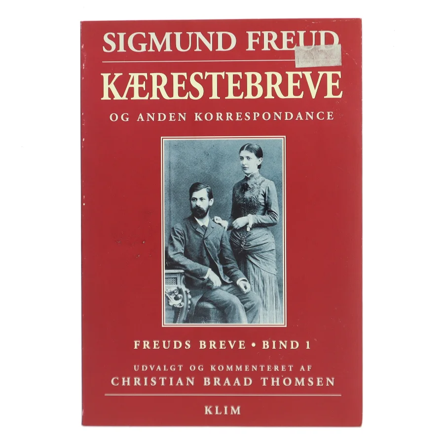Kæreste breve og anden korrespondance af Sigmund Freud (Bog)