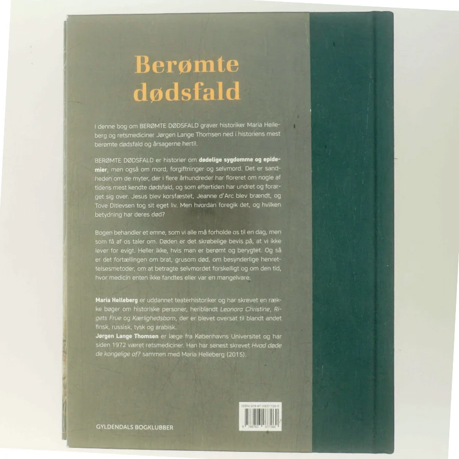 Berømte dødsfald : fra Cæsar til Blixen af Maria Helleberg (Bog)