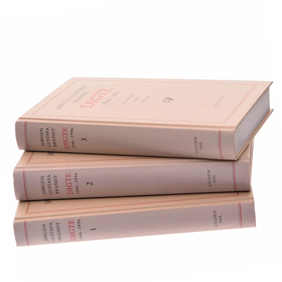 Digte 1946-96 : et udvalg. Bind 1, 1946-1974 af Jørgen Gustava Brandt (Bog)