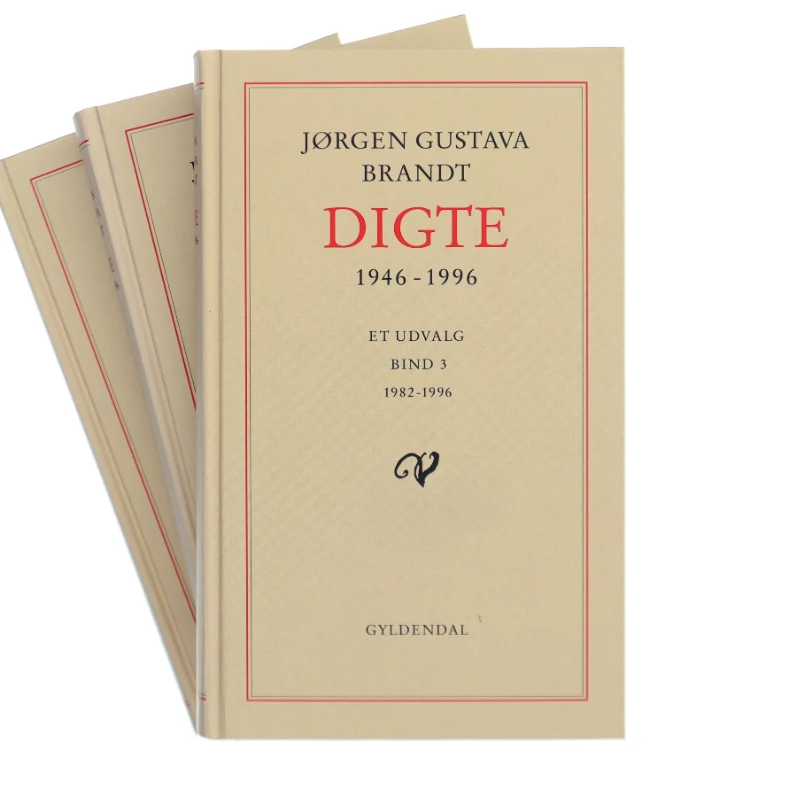 Digte 1946-96 : et udvalg. Bind 1, 1946-1974 af Jørgen Gustava Brandt (Bog)