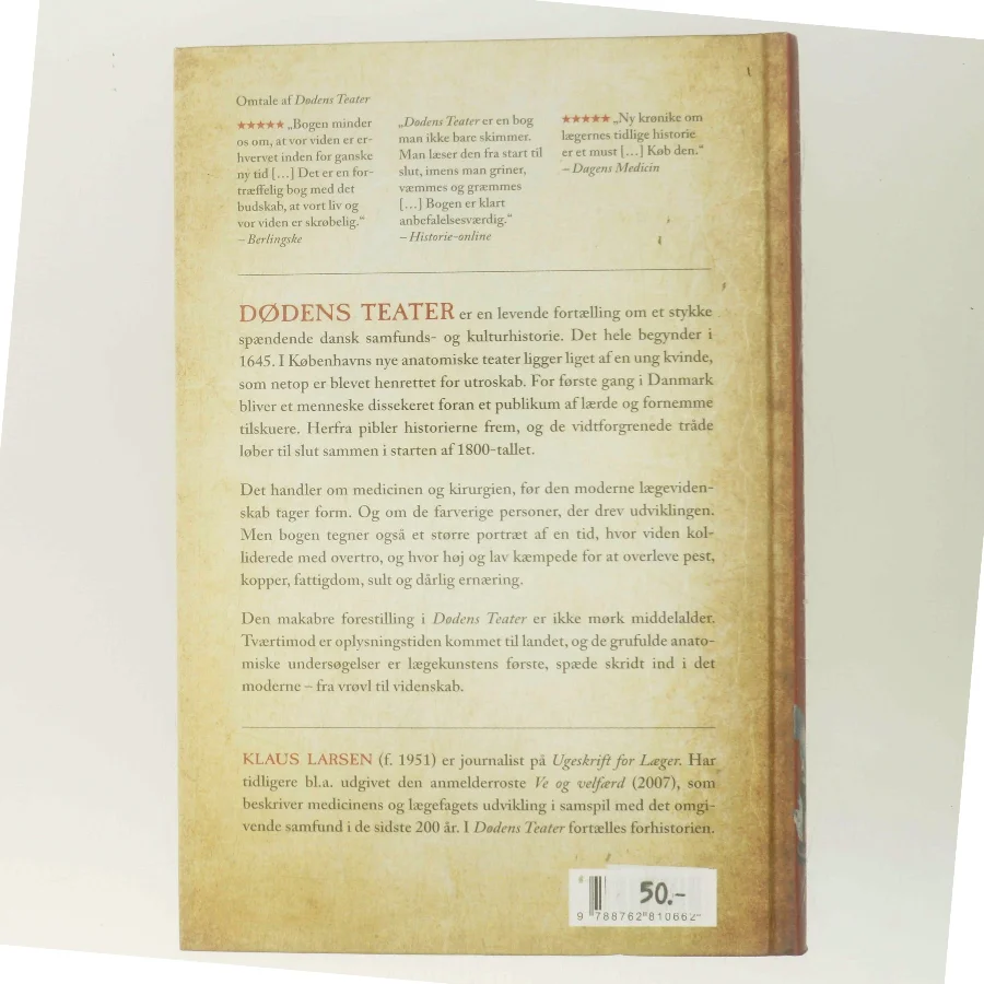 Dødens Teater af Klaus Larsen (Bog)