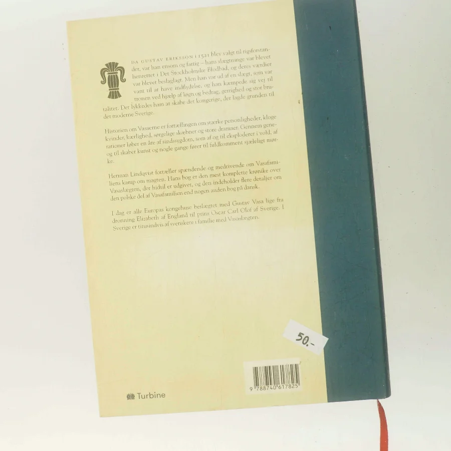 Vasaerne : Sveriges mægtige kongeslægt af Herman Lindqvist (Bog)