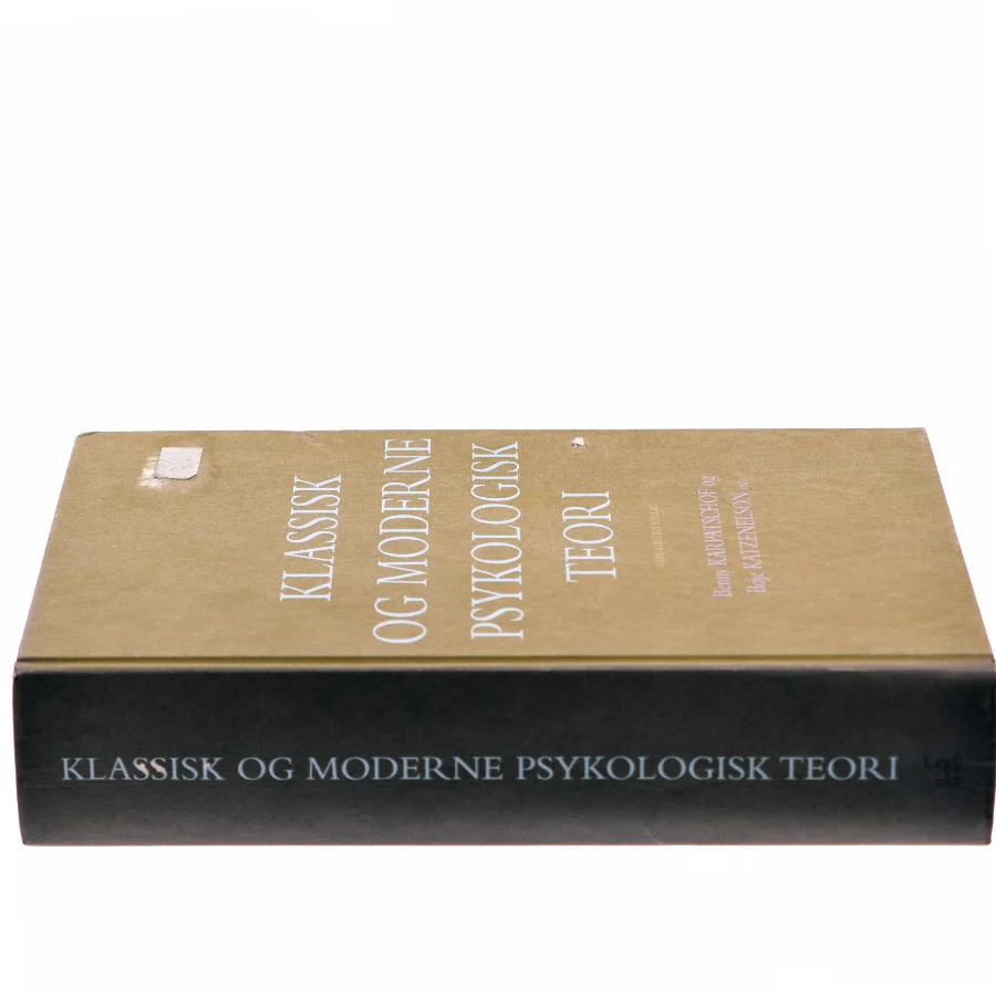 Klassisk og moderne psykologisk teori (Bog)