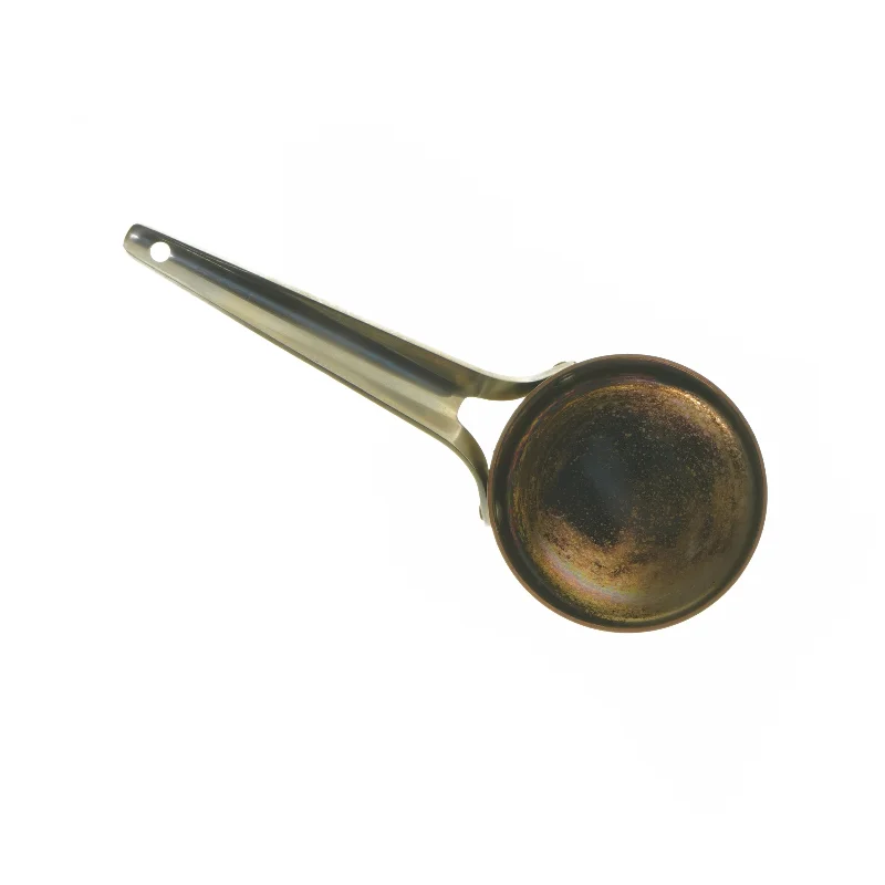 Kobberkasserolle med håndtag fra Georg Jensen (str. Ø 9x6,5 cm)