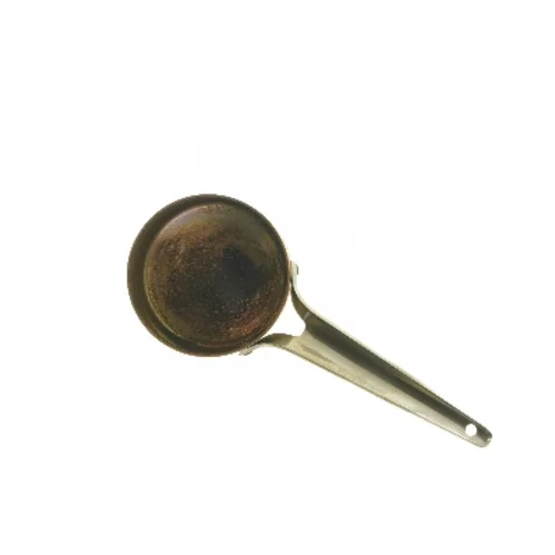 Kobberkasserolle med håndtag fra Georg Jensen (str. Ø 9x6,5 cm)