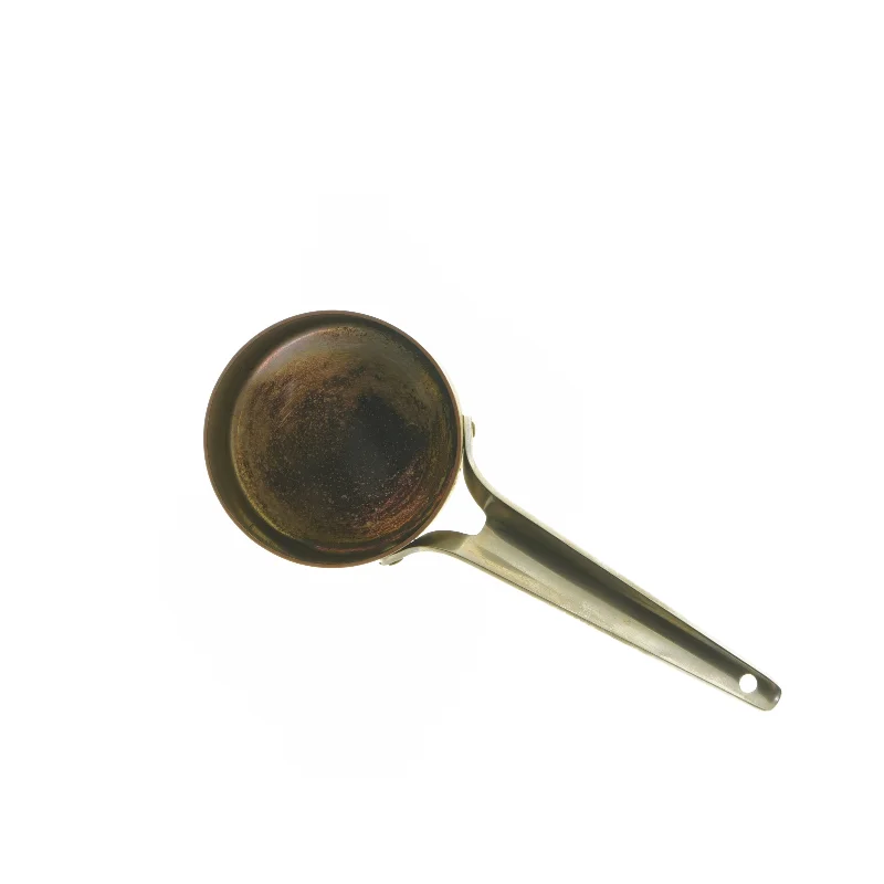 Kobberkasserolle med håndtag fra Georg Jensen (str. Ø 9x6,5 cm)