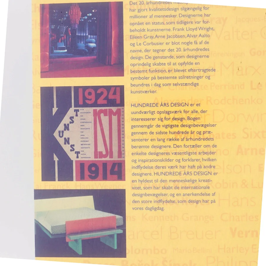 Hundrede års design : pionerer i det 20. århundrede af Penny Sparke (Bog)