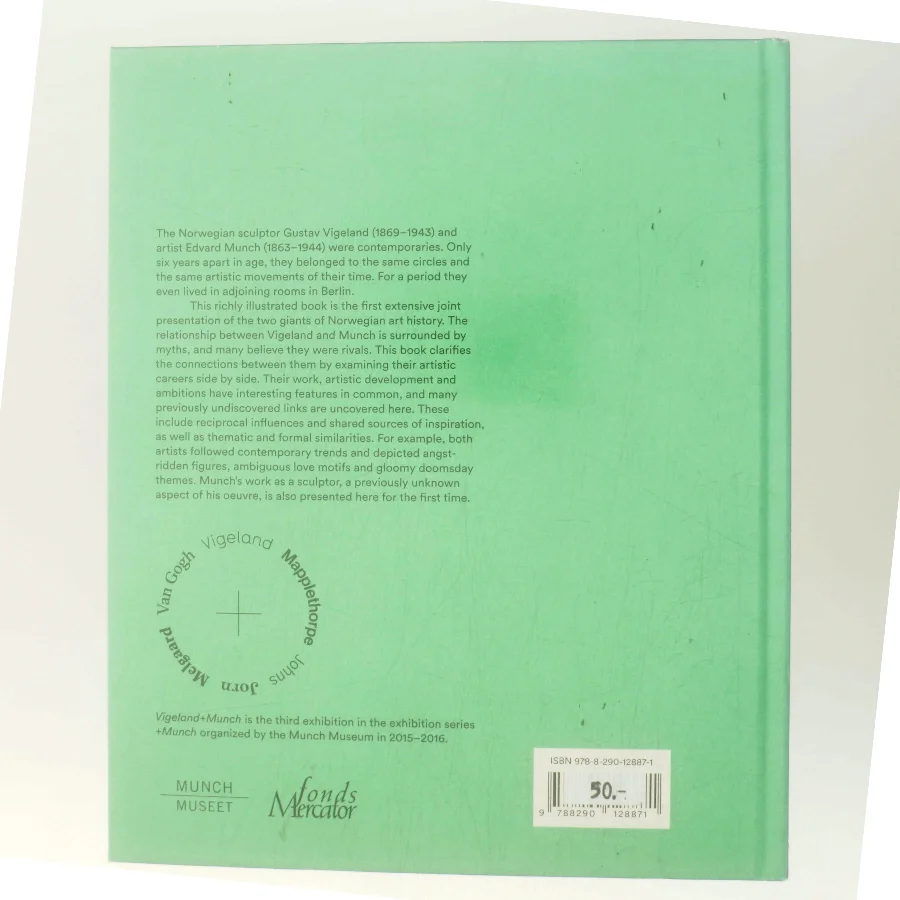 Vigeland + Munch af Trine Otte Bak Nielsen, ed. (Bog)
