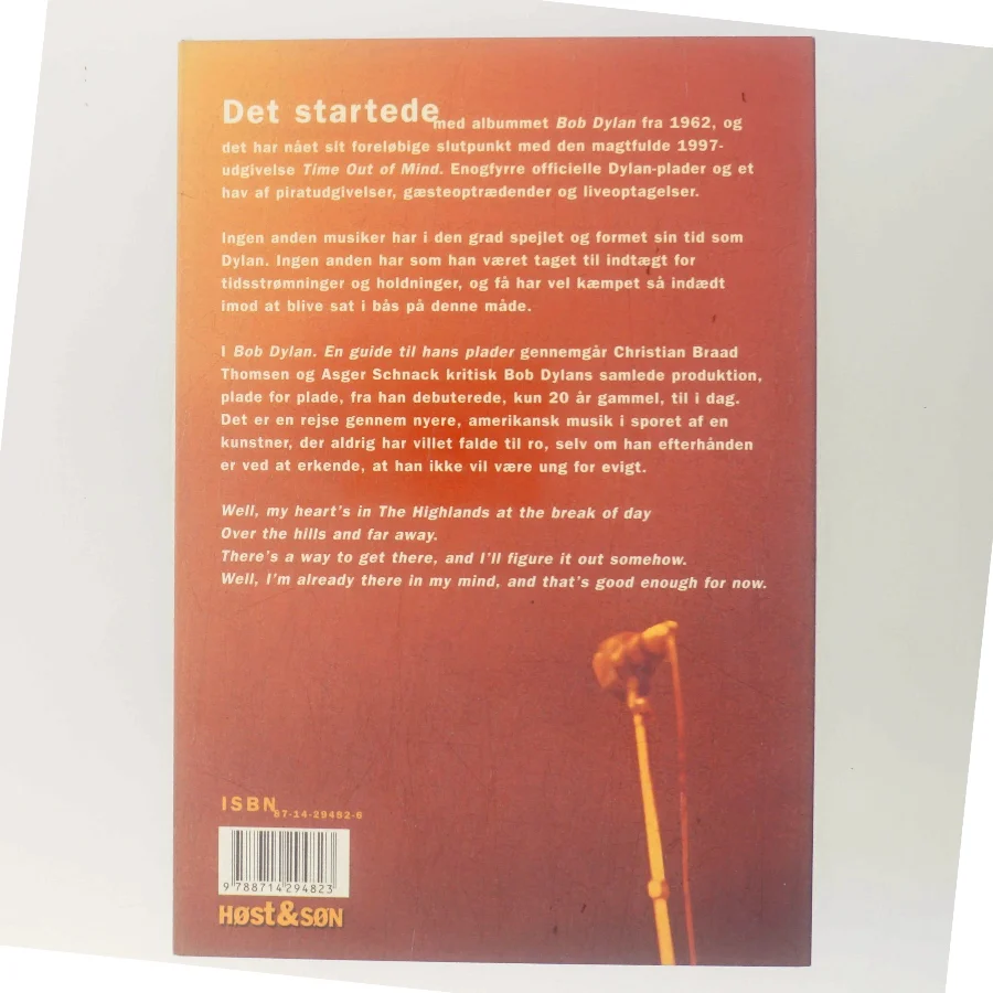Bob Dylan : en guide til hans plader (Bog)