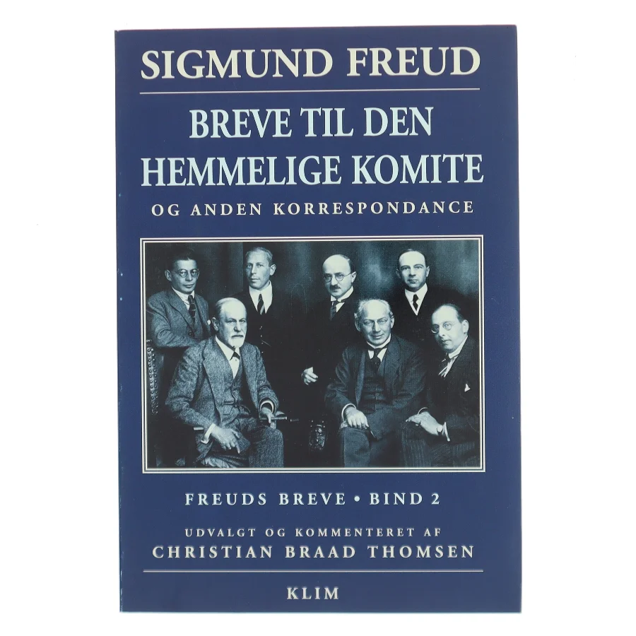 Breve til den hemmelige komite og anden korrespondance af Sigmund Freud (Bog)