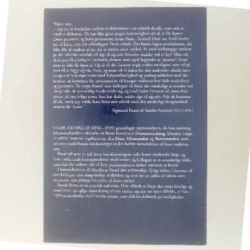 Breve til den hemmelige komite og anden korrespondance af Sigmund Freud (Bog)