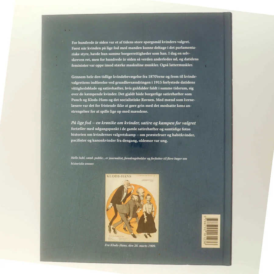 På lige fod : en krønike om kvinder, satire og kampen for valget af Helle Juhl (Bog)
