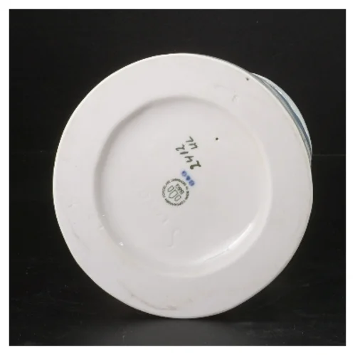 Porcelænsfigur af far med barn fra B&G (str. 21 cm)