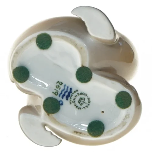 Porcelænsfigur af sæler fra Royal Copenhagen (str. 11 cm)