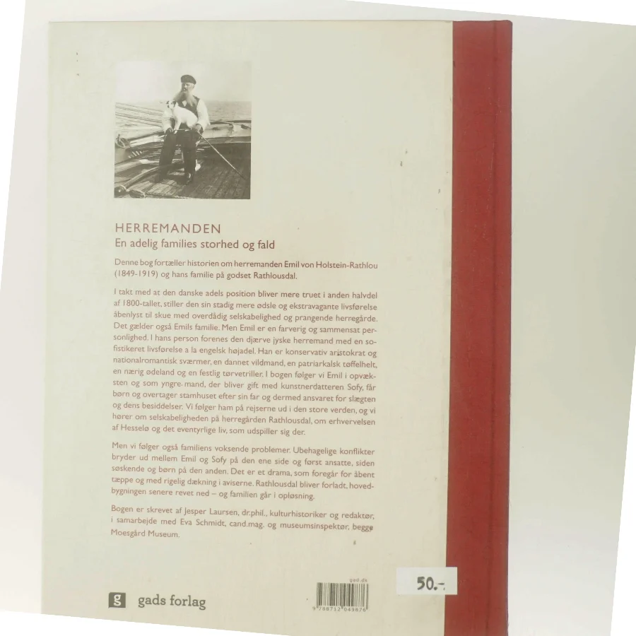 Herremanden : en adelig families storhed og fald af Jesper Laursen (f. 1951) (Bog)