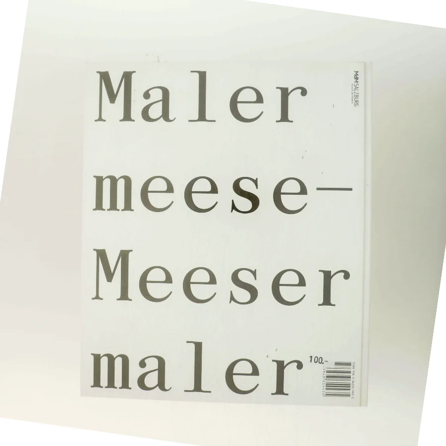 Jonathan Meese : Malermeese - Meesermaler af Jonathan Meese (Bog)