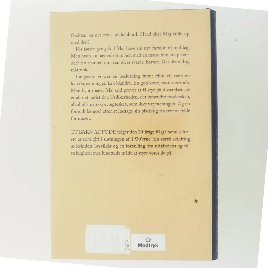 Et barn at føde af Kristina Sandberg (Bog)