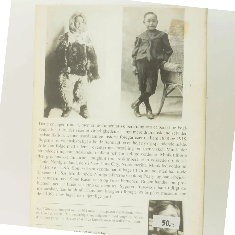 Mennesket Minik af Rolf Gilberg (Bog)