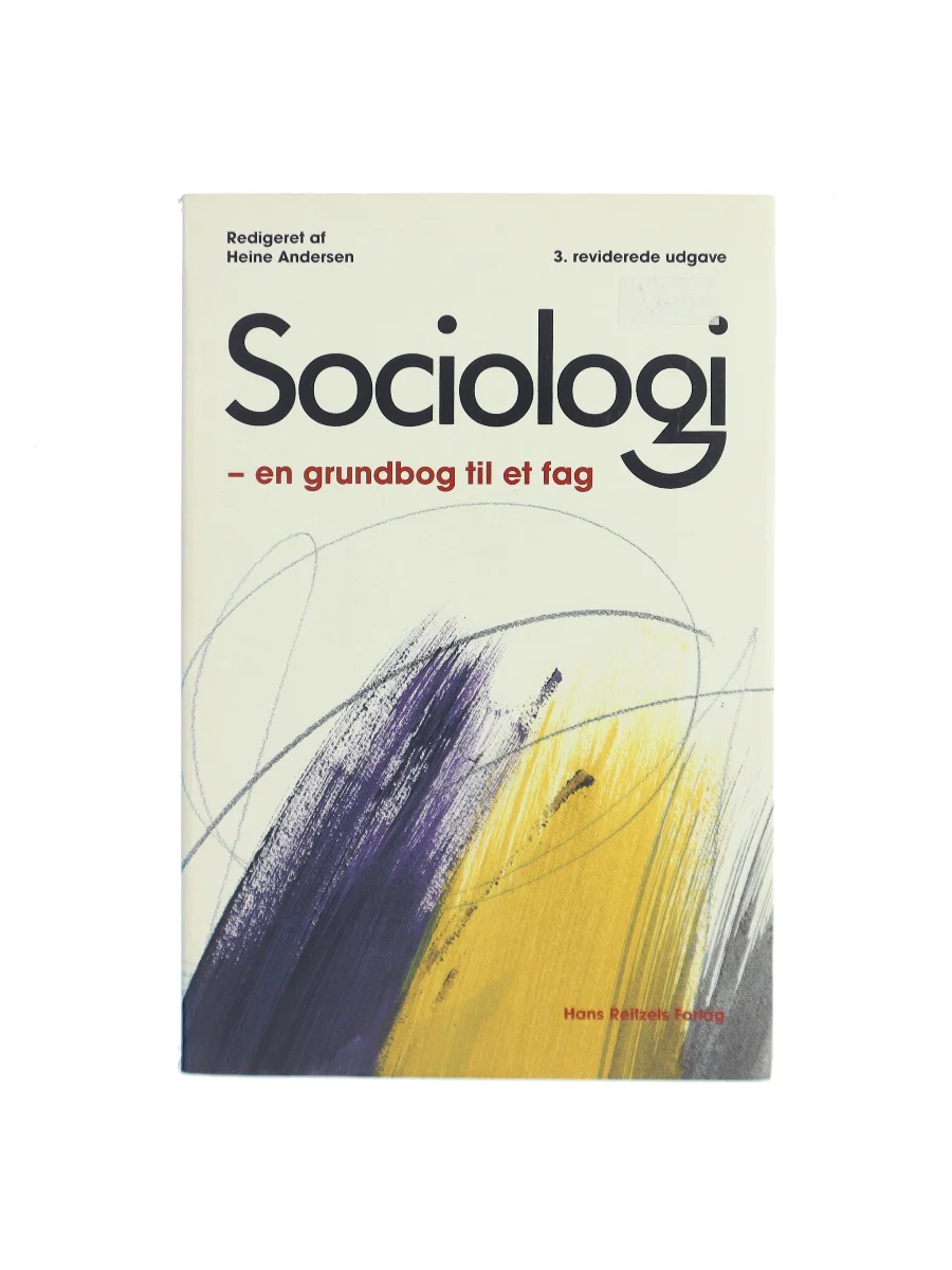 Forsiden af Sociologi : en grundbog til et fag af Heine Andersen
