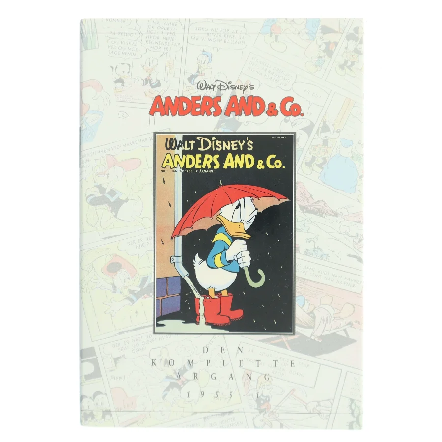 Anders And & Co: Den Komplette Årgang 1955 af Walt Disney (Bog)
