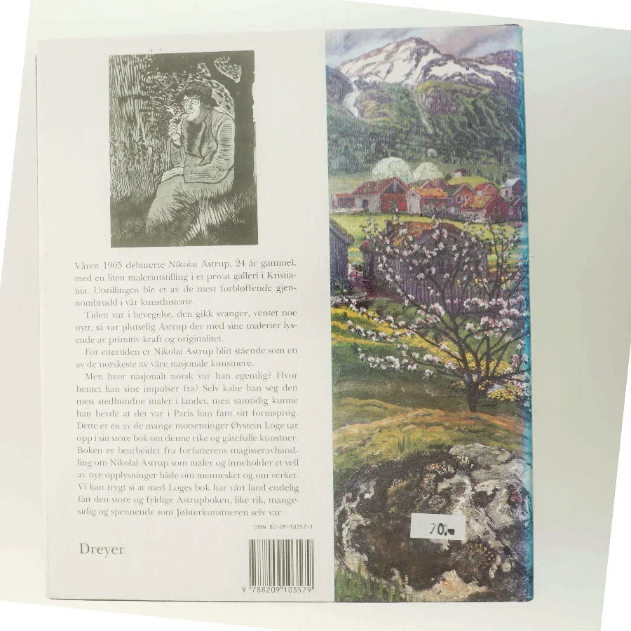 Nikolai Astrup : hjemstavnskunstneren : gartneren under regnbuen af Øystein Loge (Bog)