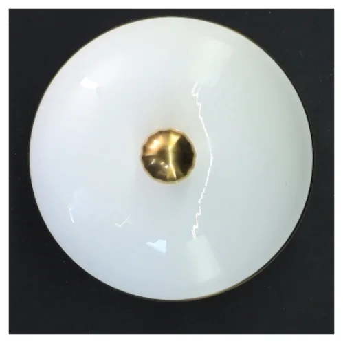 Juledekorationsskål med låg fra Royal Copenhagen (str. Ø 9 cm)