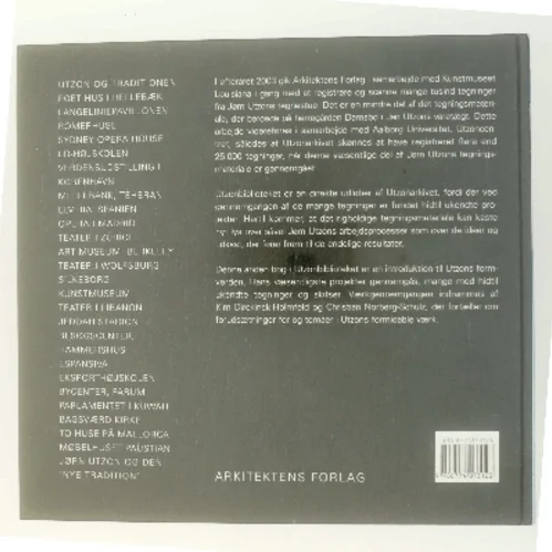 Utzon og den nye tradition (Bog)