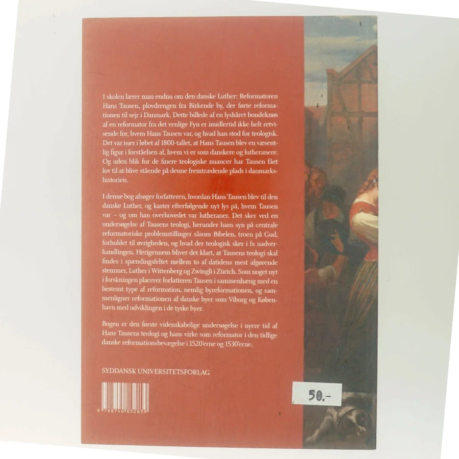 Hans Tausen mellem Luther og Zwingli af Rasmus H.C. Dreyer (Bog)