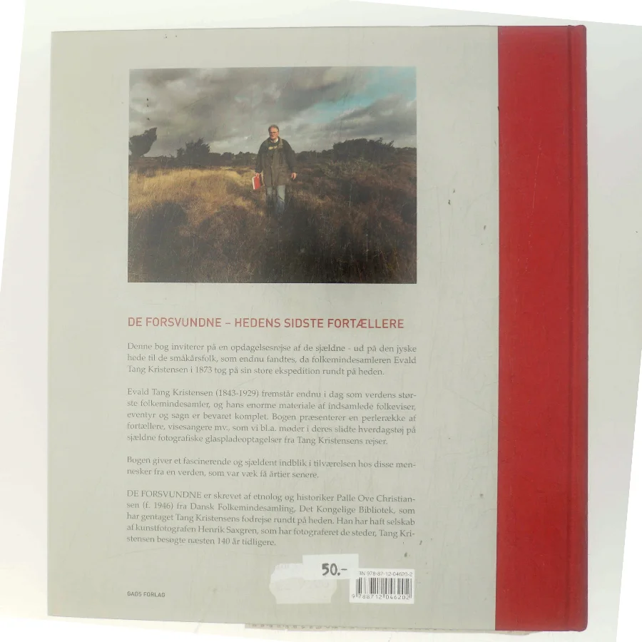 De forsvundne : hedens sidste fortællere af Palle Ove Christiansen (f. 1946) (Bog)