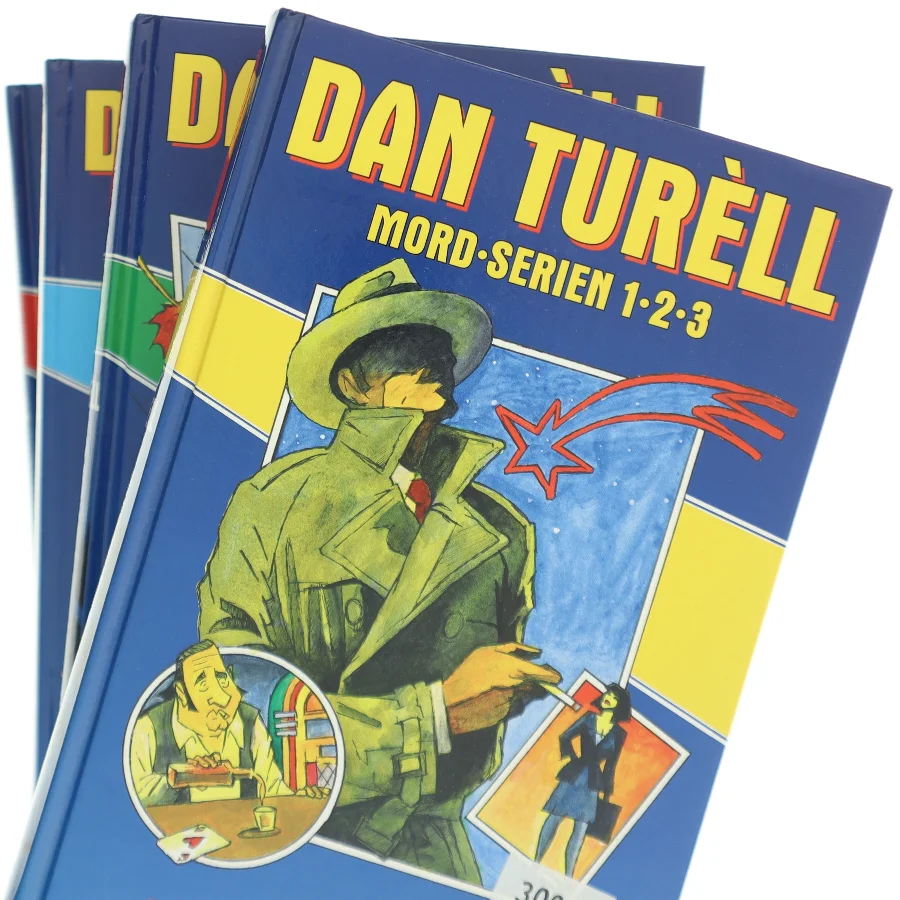 Mord-serien. Bind 1-3, Mord i mørket : Mord i Rodby : Mord på Malta af Dan Turèll (Bog)