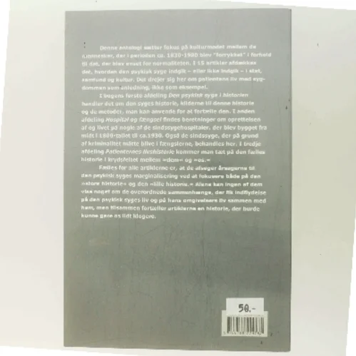 Det forrykte menneske : den psykisk syge i historien ca. 1830-1980 (Bog)