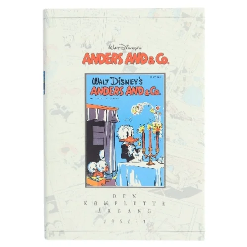Anders And & Co. Den Komplette Årgang 1951, 1 af Walt Disney (Bog)