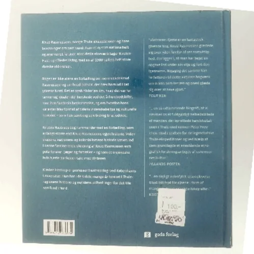 Vinterens hjerte : Knud Rasmussen og hans tid af Kirsten Hastrup (Bog)