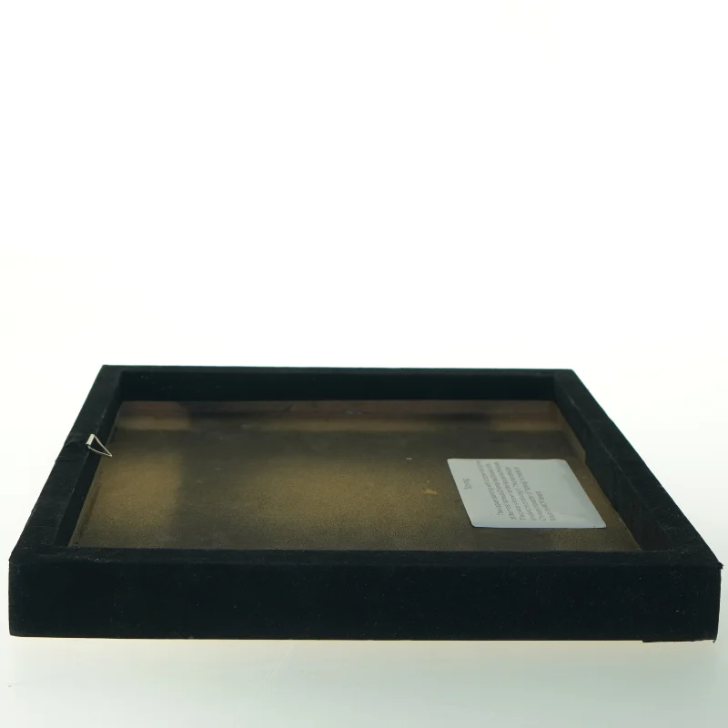 Lakmaleri med kobberfolie (str. 30 x. 30 cm)