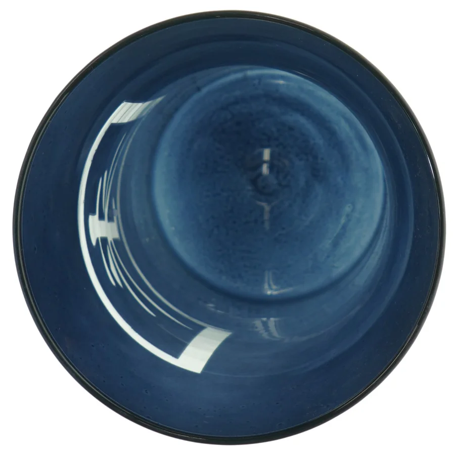  Sort vase med asiatisk tegn (str. H. 27 cm. ø. 12,5 cm)