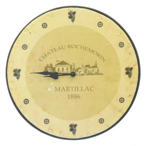 Dekorativ vægur (str. Ø. 31 cm)