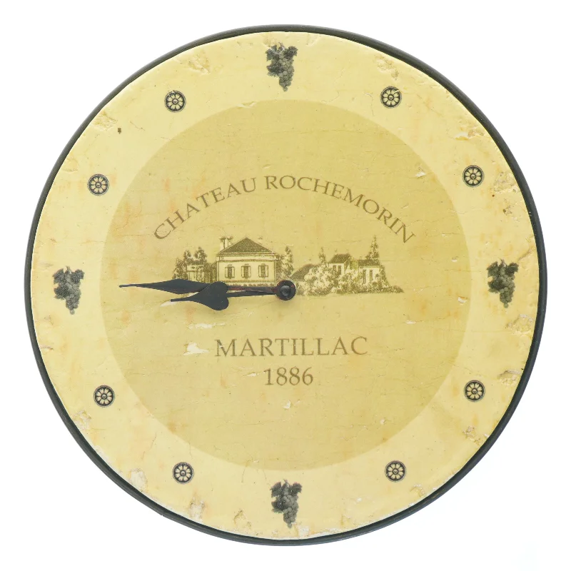 Dekorativ vægur (str. Ø. 31 cm)