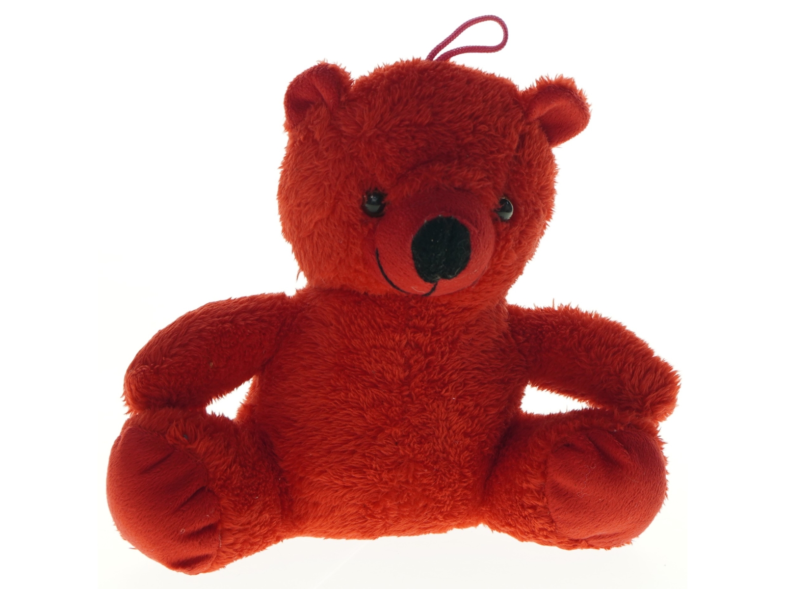 Rød bamse (str. 20 cm)