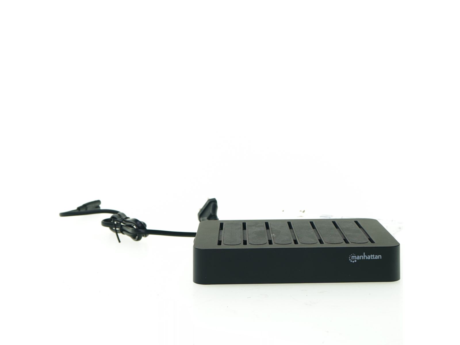 Universal USB ladestation fra Manhattan (str. 18 x 13 cm)