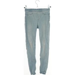 Lyseblå bukser med elastik i taljen fra H&M (str. 128)