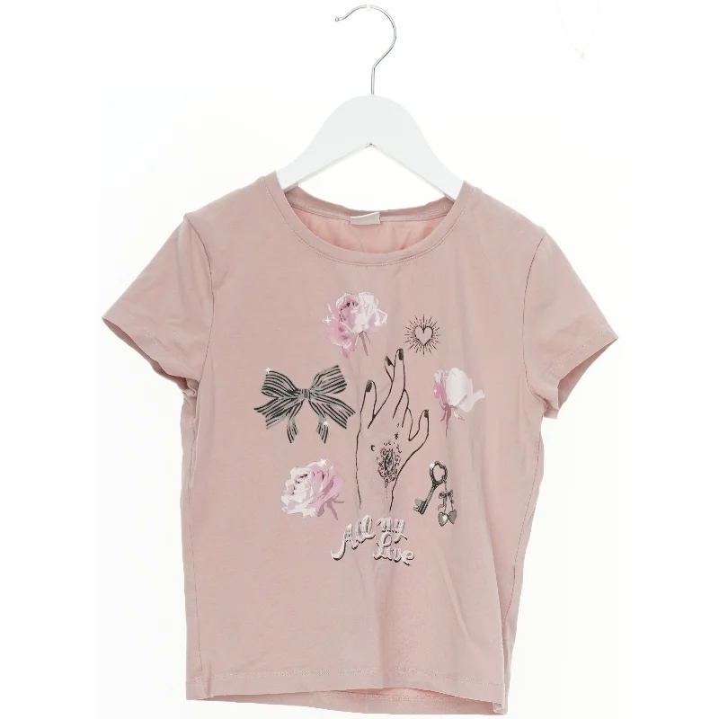 T-shirt med print fra Lindex (str. 146)